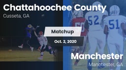 Matchup: Chattahoochee County vs. Manchester  2020
