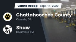 Recap: Chattahoochee County  vs. Shaw  2020