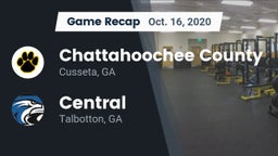 Recap: Chattahoochee County  vs. Central  2020