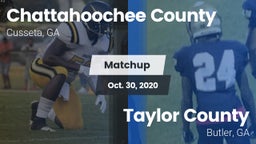 Matchup: Chattahoochee County vs. Taylor County  2020