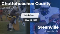 Matchup: Chattahoochee County vs. Greenville  2020
