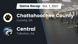 Recap: Chattahoochee County  vs. Central  2021