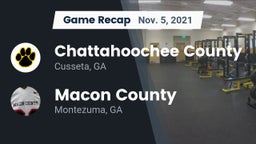 Recap: Chattahoochee County  vs. Macon County  2021