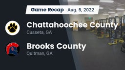Recap: Chattahoochee County  vs. Brooks County  2022