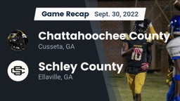 Recap: Chattahoochee County  vs. Schley County  2022
