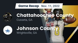 Recap: Chattahoochee County  vs. Johnson County  2022