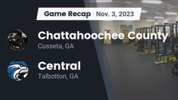 Recap: Chattahoochee County  vs. Central  2023