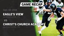 Recap: Eagle's View  vs. Christ's Church Academy 2016