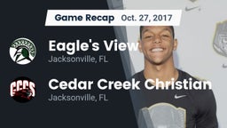 Recap: Eagle's View  vs. Cedar Creek Christian  2017