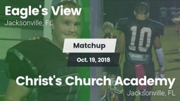 Matchup: Eagle's View vs. Christ's Church Academy 2018
