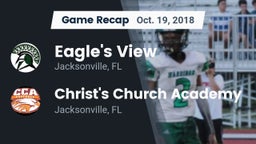 Recap: Eagle's View  vs. Christ's Church Academy 2018