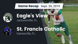 Recap: Eagle's View  vs. St. Francis Catholic  2019