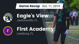 Recap: Eagle's View  vs. First Academy  2019