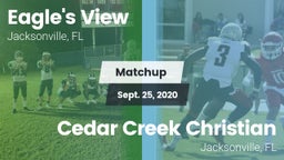 Matchup: Eagle's View vs. Cedar Creek Christian  2020
