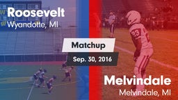 Matchup: Roosevelt vs. Melvindale  2016
