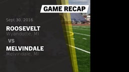 Recap: Roosevelt  vs. Melvindale  2016