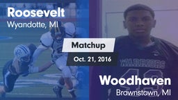 Matchup: Roosevelt vs. Woodhaven  2016
