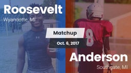 Matchup: Roosevelt vs. Anderson  2017