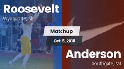 Matchup: Roosevelt vs. Anderson  2018