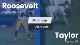 Matchup: Roosevelt vs. Taylor  2019