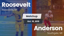 Matchup: Roosevelt vs. Anderson  2019
