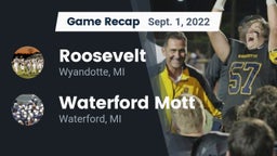 Recap: Roosevelt  vs. Waterford Mott 2022