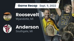 Recap: Roosevelt  vs. Anderson  2022