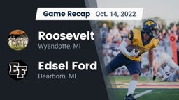 Recap: Roosevelt  vs. Edsel Ford  2022