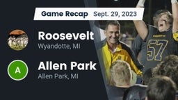 Recap: Roosevelt  vs. Allen Park  2023