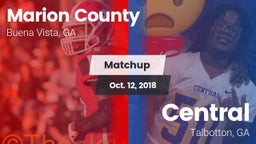 Matchup: Marion County vs. Central  2018