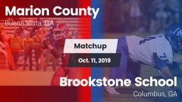 Matchup: Marion County vs. Brookstone School 2019