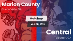 Matchup: Marion County vs. Central  2019