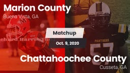 Matchup: Marion County vs. Chattahoochee County  2020