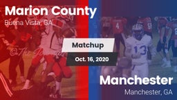 Matchup: Marion County vs. Manchester  2020
