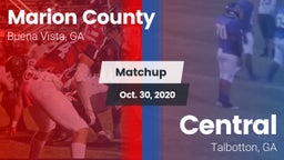 Matchup: Marion County vs. Central  2020