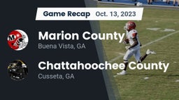 Recap: Marion County  vs. Chattahoochee County  2023