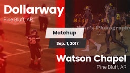 Matchup: Dollarway vs. Watson Chapel  2017