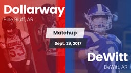 Matchup: Dollarway vs. DeWitt  2017