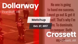 Matchup: Dollarway vs. Crossett  2017