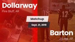 Matchup: Dollarway vs. Barton  2018