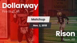 Matchup: Dollarway vs. Rison  2018