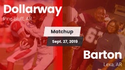 Matchup: Dollarway vs. Barton  2019