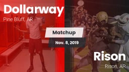 Matchup: Dollarway vs. Rison  2019