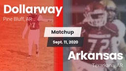 Matchup: Dollarway vs. Arkansas  2020