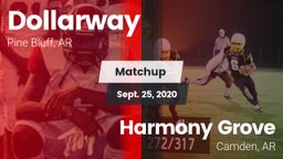 Matchup: Dollarway vs. Harmony Grove  2020