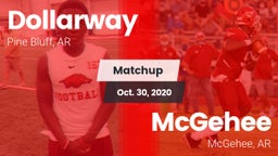 Matchup: Dollarway vs. McGehee  2020
