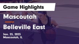 Mascoutah  vs Belleville East  Game Highlights - Jan. 23, 2023