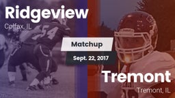 Matchup: Ridgeview vs. Tremont  2017