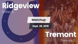 Matchup: Ridgeview vs. Tremont  2018