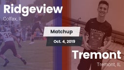 Matchup: Ridgeview vs. Tremont  2019